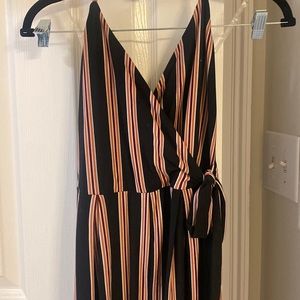 Striped jumpsuit
